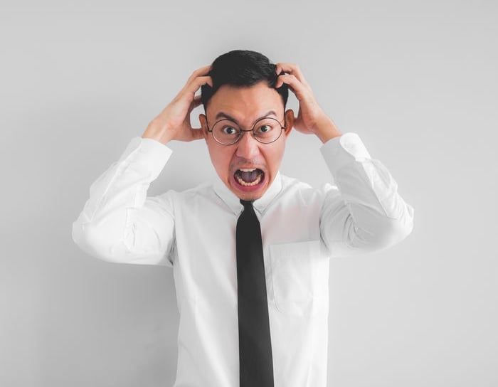 Man Frustrated