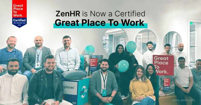 ZenHR is a Certified Great Place To Work 