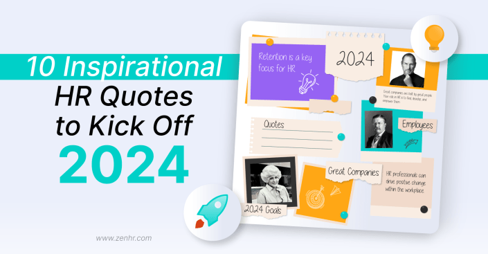 10 Inspirational HR Quotes to Kick Off 2024 | ZenHR