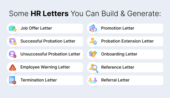  HR Letters You Can Build & Generate on ZenHR