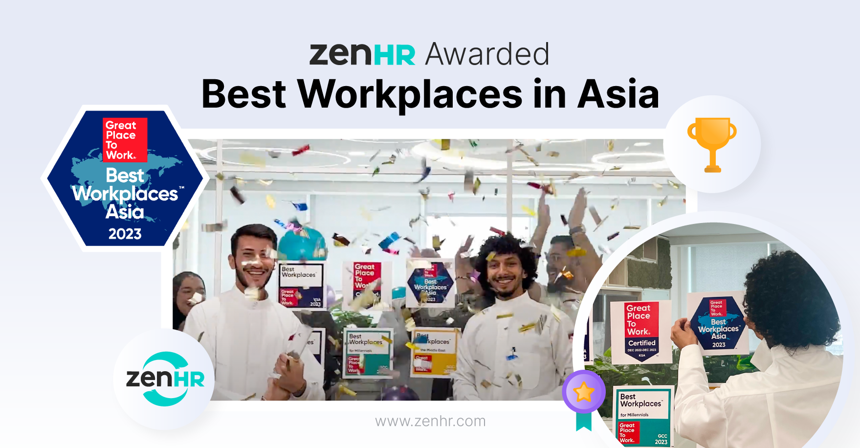 ZenHR Awarded “Best Workplaces in Asia™” 