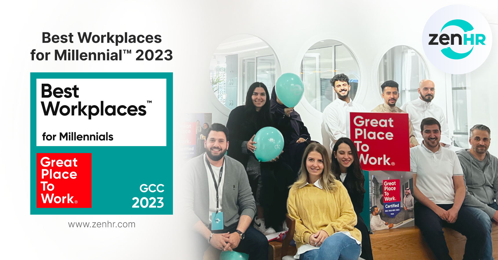 ZenHR Named a Best Workplaces for Millennials™ 2023