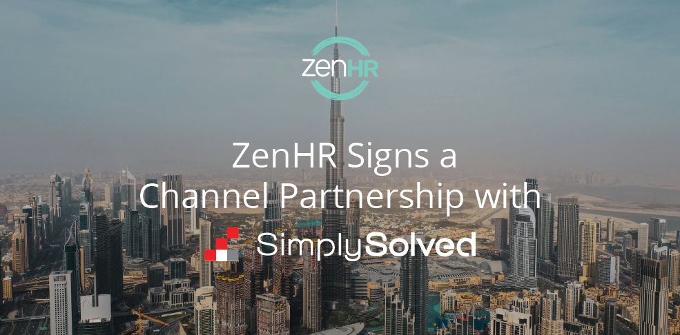 ZenHR signs a Channel Partnership Agreement with SimplySolved