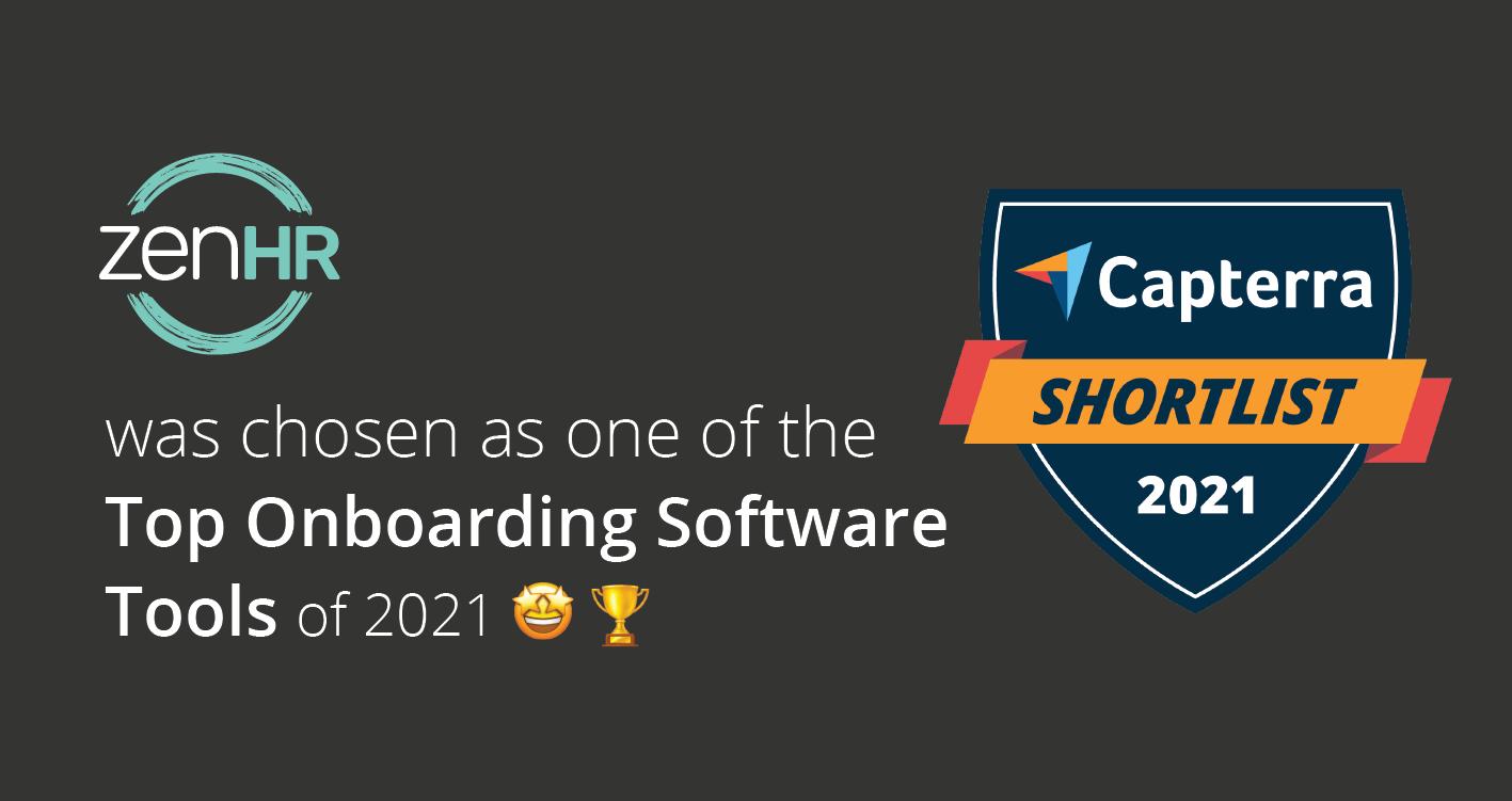 ZenHR was Chosen as one of the Top Onboarding Software Tools of 2021