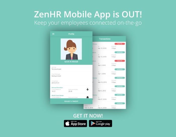 ZenHR Mobile App is Finally Out