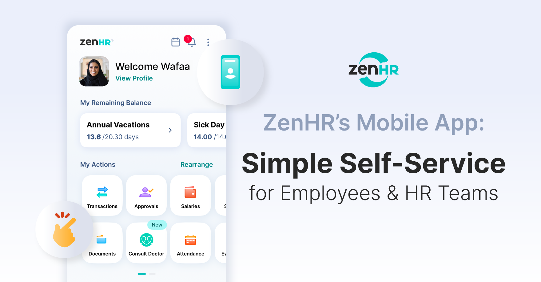 ZenHR’s Mobile App: Simple Self-Service for Employees & HR Teams