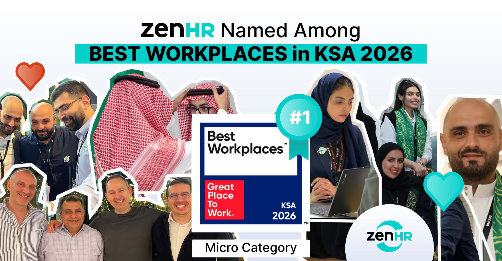 ZenHR Named Among Best Workplaces in KSA 2026