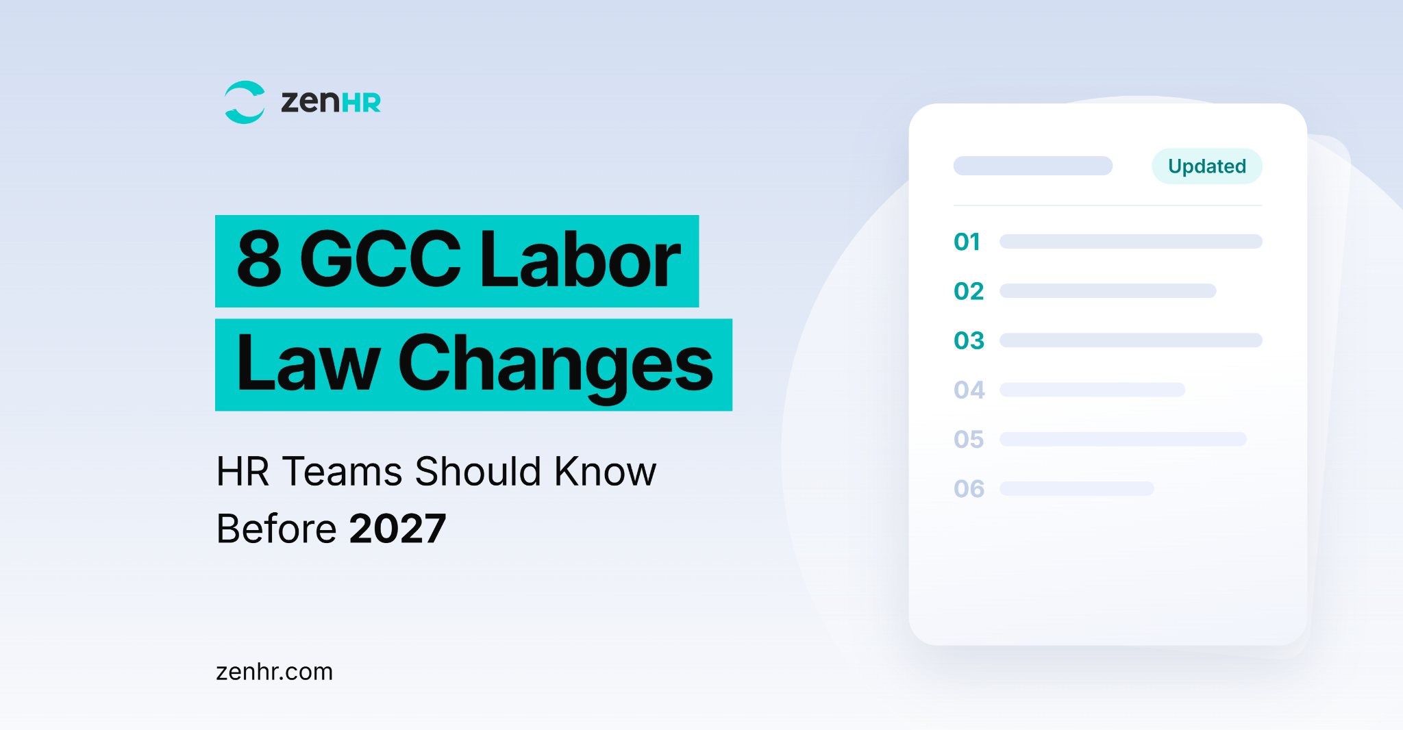 8 GCC Labor Law Changes HR Teams Should Know Before 2027