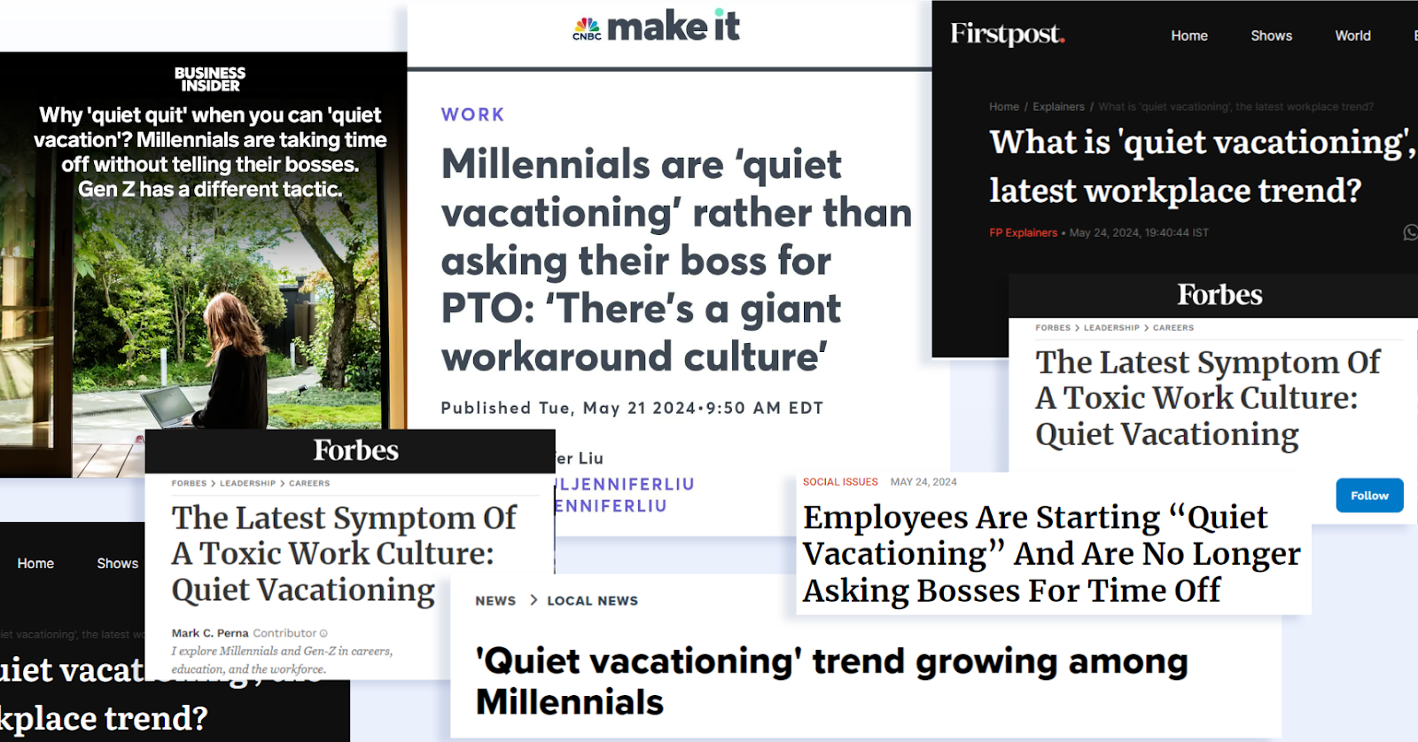 Latest Workplace Trend: “Quiet Vacationing”